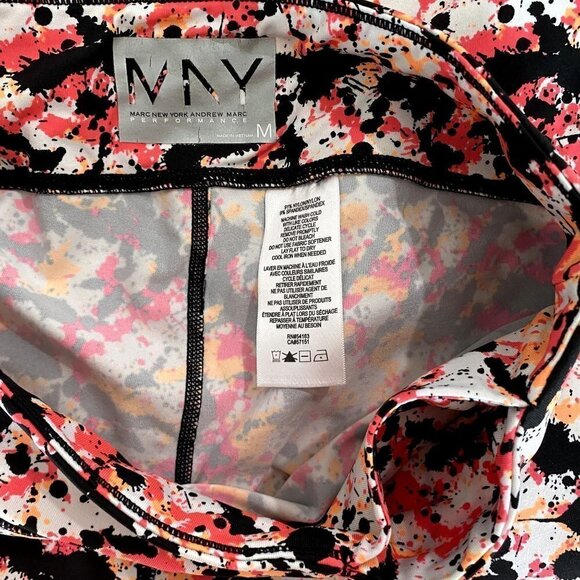 Marc New York Splatter Legging Capris M - Picture 2 of 9